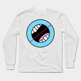 Meaningless Screaming Picture Logo Long Sleeve T-Shirt